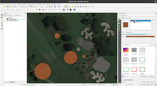 Camada virtual no QGIS