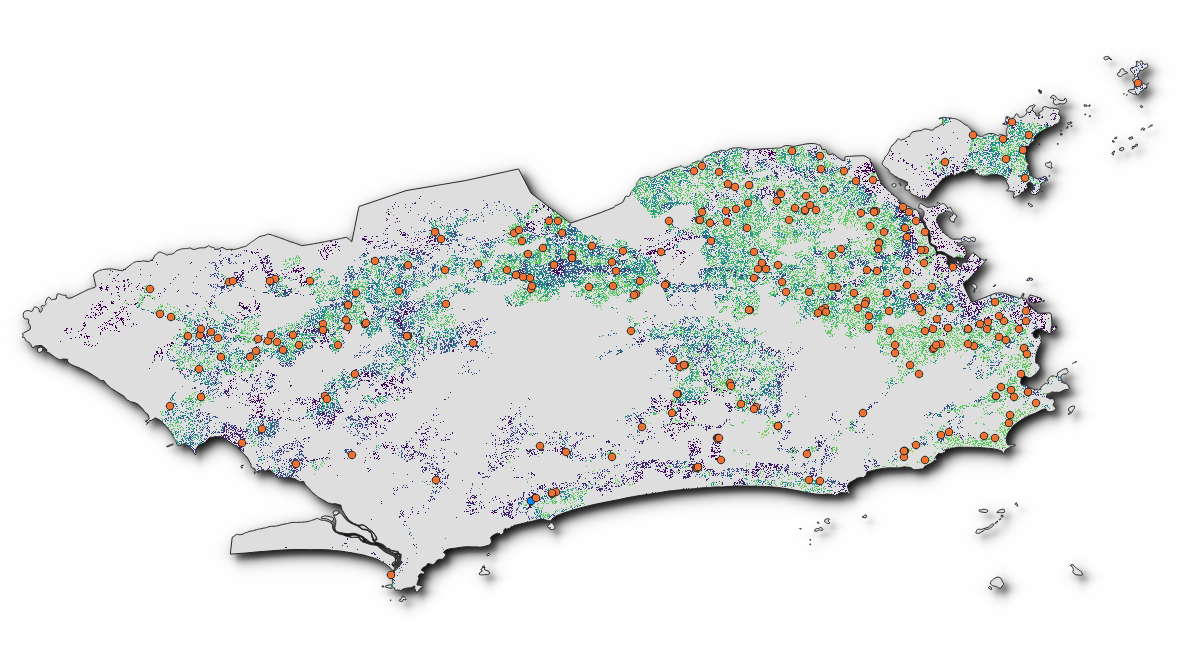 Tela do mapa exportada como imagem