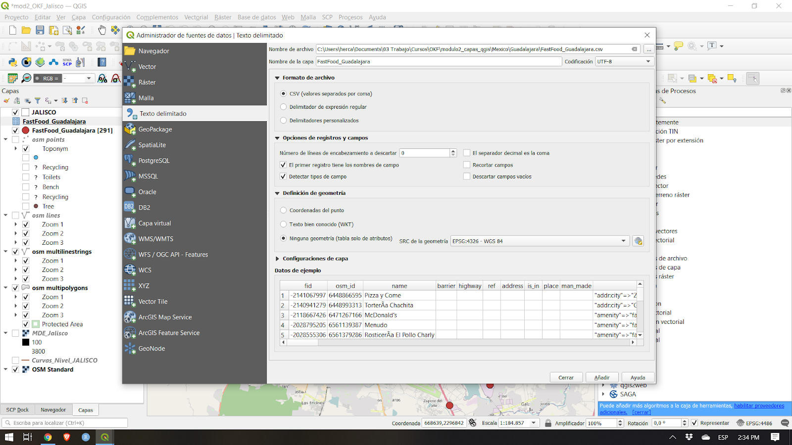 Loading a CSV file